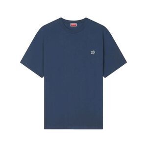 Kenzo Men `Boke Flower` Embroidered Cotton T-Shirt